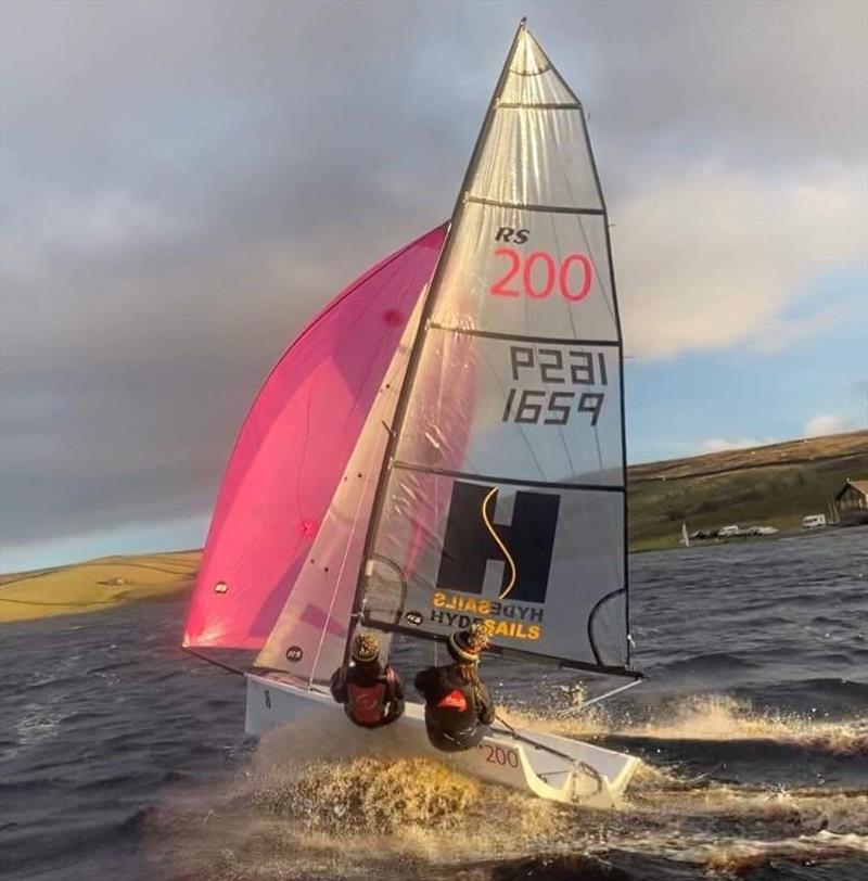 RS200 Training at Yorkshire Dales Sailing Club - photo © RS Class Association