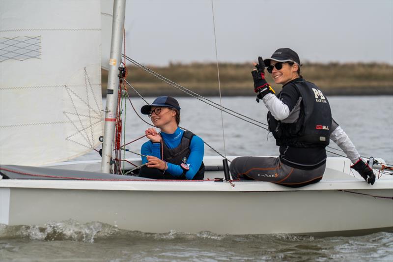 Emily and Alice Davis - Sailing Chandlery RS200 EaSEA Tour at Royal Corinthian YC, Burnham photo copyright Petru Balau Sports Photography / sports.hub47.com taken at Royal Corinthian Yacht Club and featuring the RS200 class