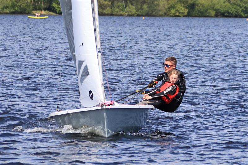 Asymmetric open meeting at Bala photo copyright John Hunter taken at Bala Sailing Club and featuring the RS200 class