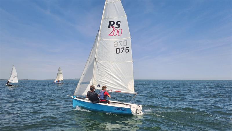 Whitstable Yacht Club RNLI Pursuit Race 2025 photo copyright Ruth Oliver taken at Whitstable Yacht Club and featuring the RS200 class