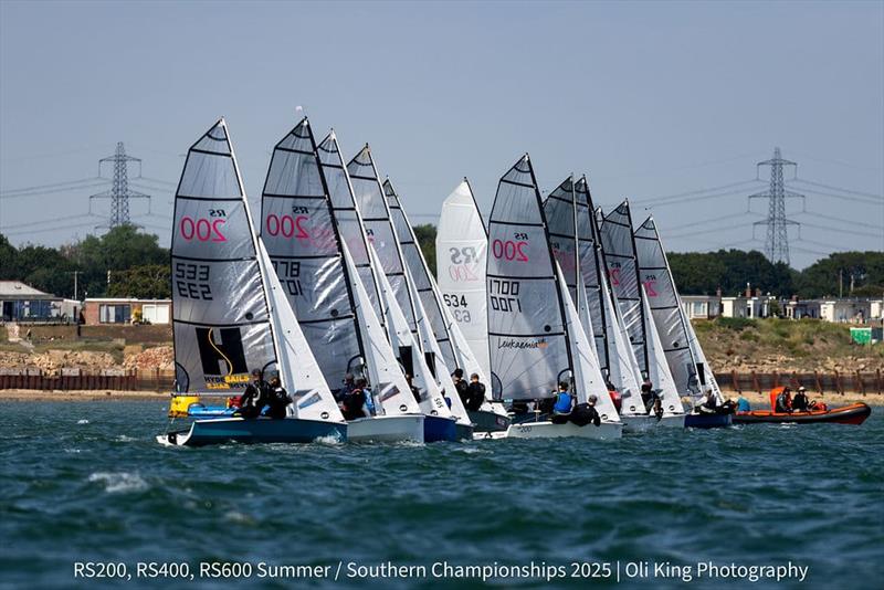RS200 Summer Championship, Rooster National Tour and Sailing Chandlery EaSEA Tour at Warsash - photo © Oli King Photography