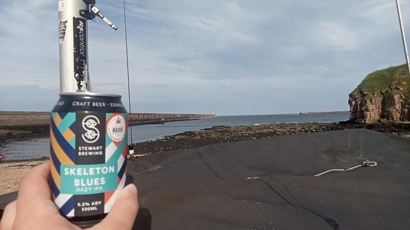 Sponsor beers on tour - photo © Peter Collings