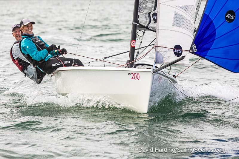 Poole Week 2025 Day 4 photo copyright David Harding / www.sailingscenes.com taken at Parkstone Yacht Club and featuring the RS200 class