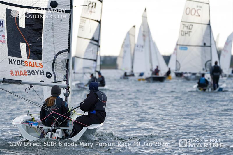 GJW Direct 50th Bloody Mary photo copyright Simon Winkley Marine taken at Queen Mary Sailing Club and featuring the RS200 class