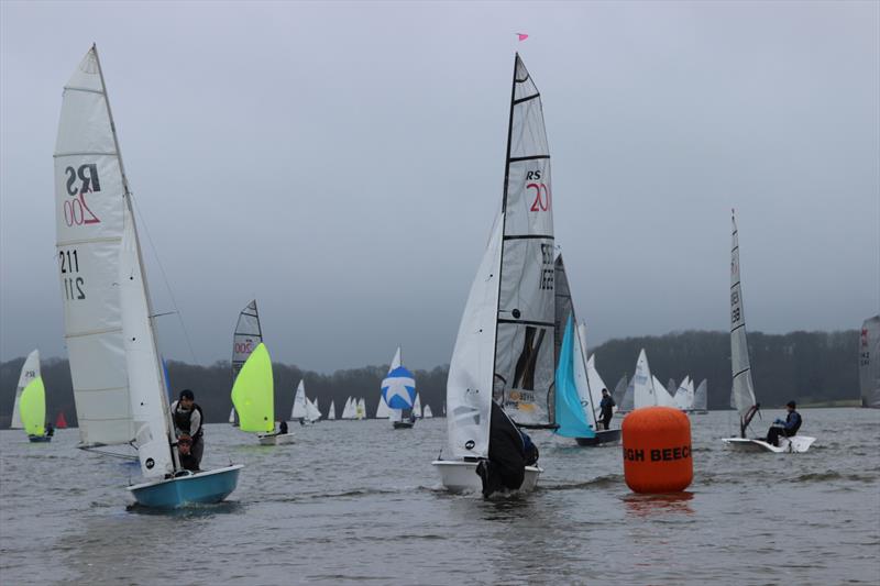 Bough Beech Icicle Series day 4 photo copyright Sarah Seddon taken at Bough Beech Sailing Club and featuring the RS200 class