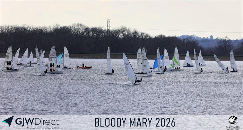 GJW Direct 50th Bloody Mary photo copyright Mark Jardine taken at Queen Mary Sailing Club and featuring the RS200 class