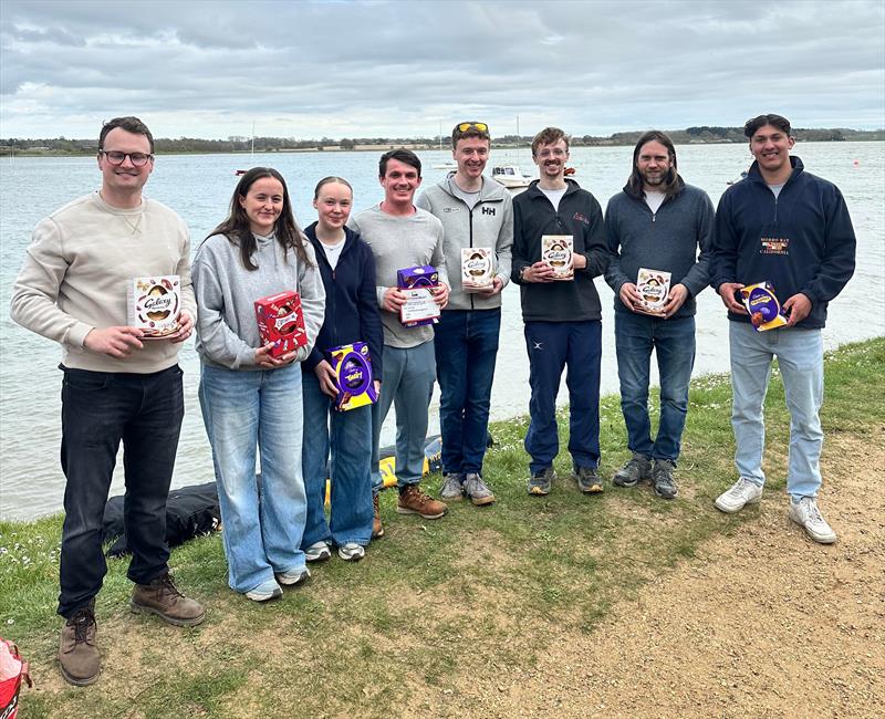 RS200s at the Waldringfield Easter Egg Prize Winners - photo © RS200 Class