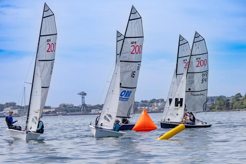 RS200 Cornish Championships at Restronguet - photo © Clare Hallam