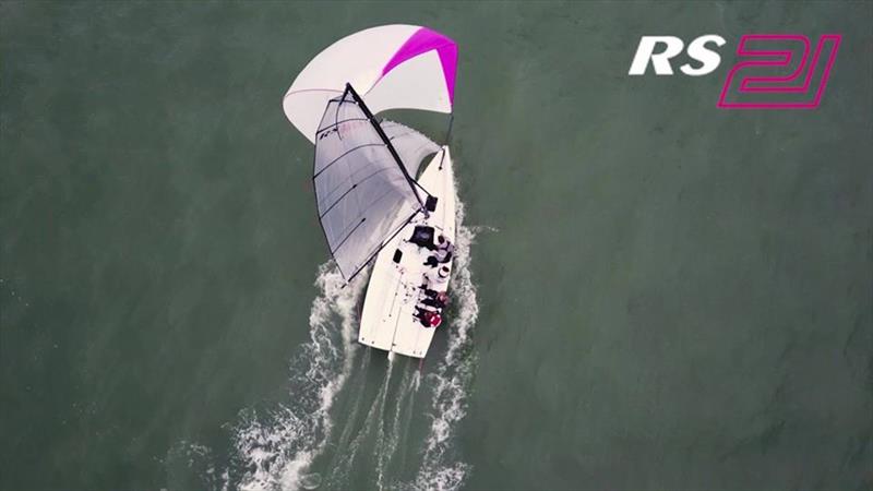 RS21 test sail photo copyright RS Sailing taken at  and featuring the RS21 class