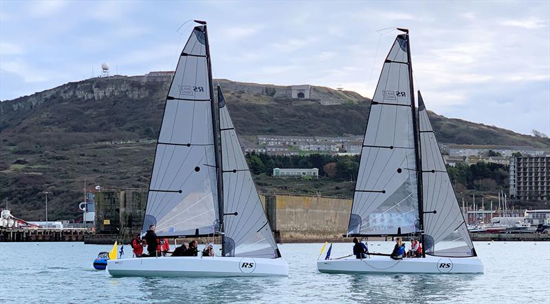 Youth vs Experience Challenge! photo copyright RYA taken at Weymouth & Portland Sailing Academy and featuring the RS21 class