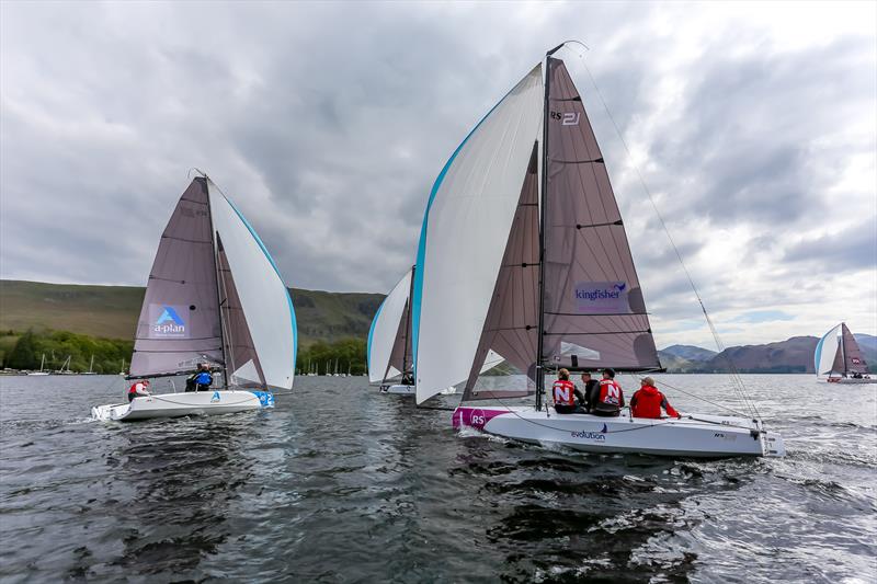 British Keelboat League Qualifier at Ullswater photo copyright Phil Jackson / Digital Sailing taken at Ullswater Yacht Club and featuring the RS21 class