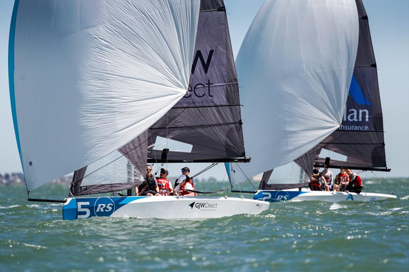 British Keelboat League Qualifier 4 in Hamble photo copyright Paul Wyeth / www.pwpictures.com taken at Royal Southern Yacht Club and featuring the RS21 class