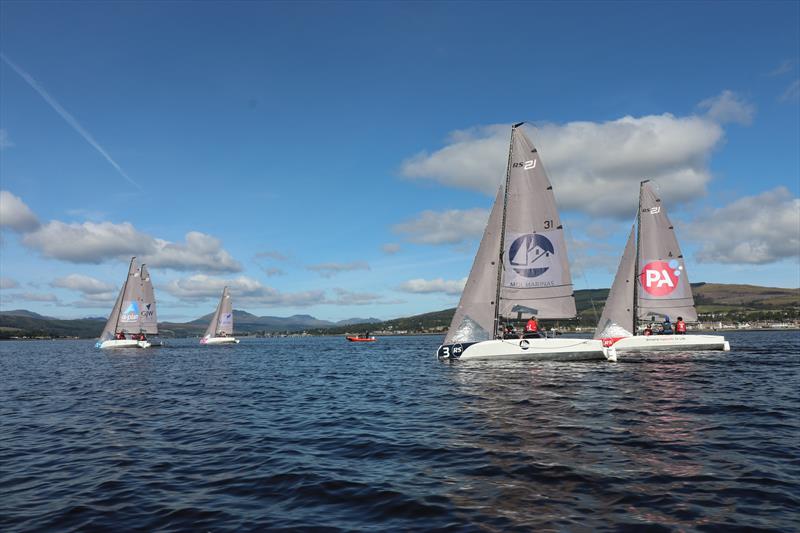 British Keelboat League Northern Qualifier at the Royal Northern and Clyde YC photo copyright RS Sailing taken at Royal Northern & Clyde Yacht Club and featuring the RS21 class