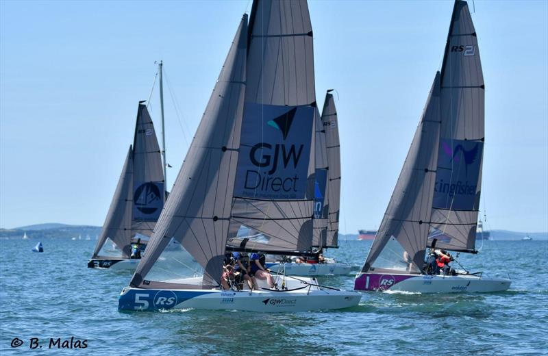 Women's Open Keelboat Championship photo copyright B. Malas taken at Royal Southern Yacht Club and featuring the RS21 class