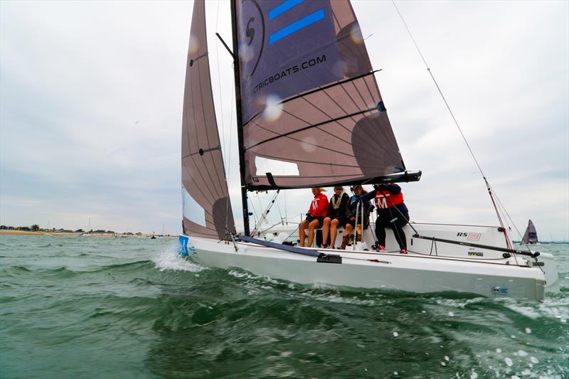 Marine Industry Cup 2021 photo copyright maa taken at Hayling Island Sailing Club and featuring the RS21 class