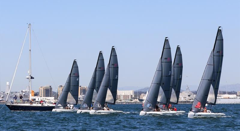 RS21s ahead of Charleston Race Week photo copyright RS Sailing taken at Charleston Yacht Club and featuring the RS21 class