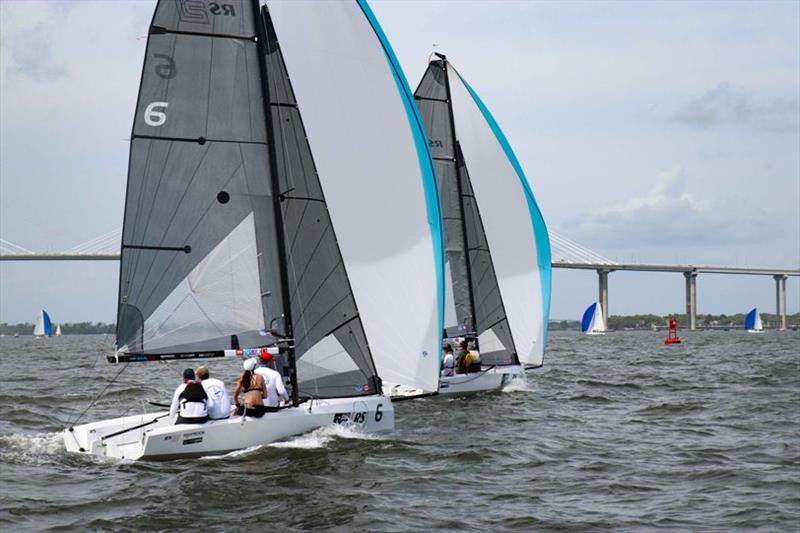 RS21 downwind - Charleston Race Week 2019 - photo © RS Sailing