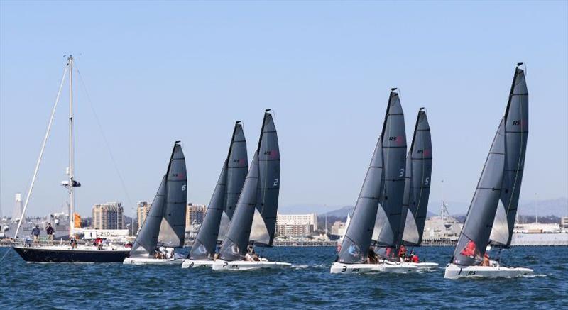 RS21 - Start - Helly Hansen NOOD Regatta photo copyright RS Sailing taken at  and featuring the RS21 class