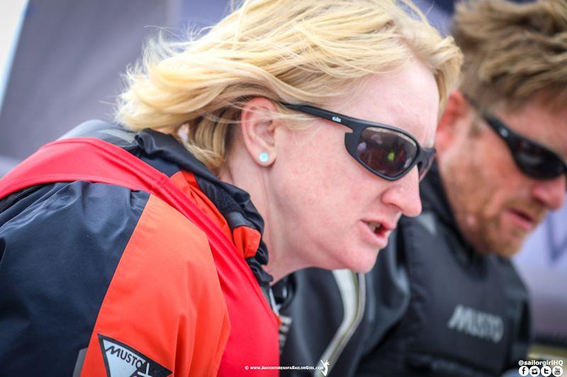 Blind Sailing UK race in the finals of the British Keelboat League 2019 - photo © Nic Douglass / www.AdventuresofaSailorGirl.com