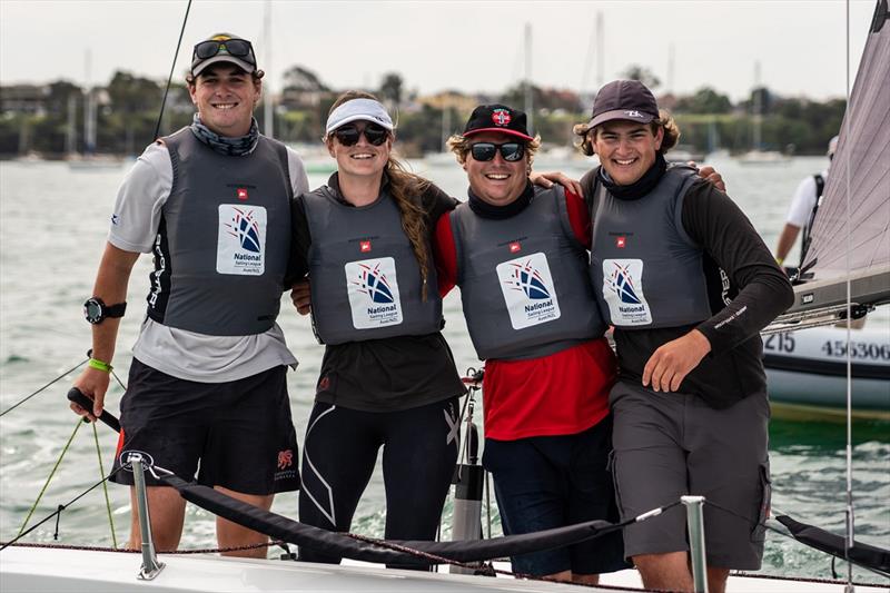 DSS-SBSC SAILING Champions League Southern Qualifier winners photo copyright Beau Outteridge taken at Royal Geelong Yacht Club and featuring the RS21 class