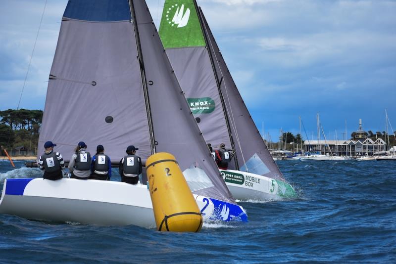 SAILING Champions League Asia Pacific Final photo copyright Harry Fisher taken at Newcastle Cruising Yacht Club and featuring the RS21 class