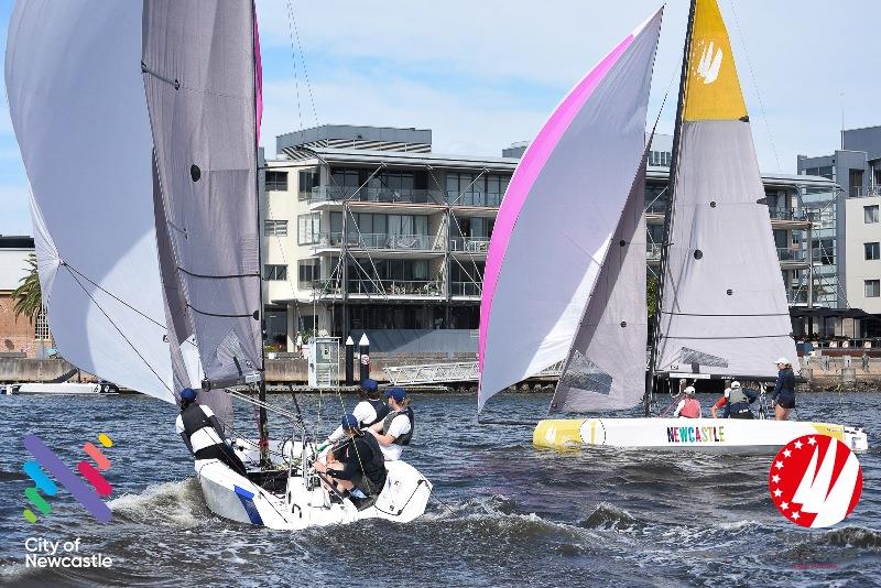 SAILING Champions League Final at Newcastle Cruising Yacht Club, Day 1 photo copyright Harry Fisher / Down Under Sail taken at Newcastle Cruising Yacht Club and featuring the RS21 class