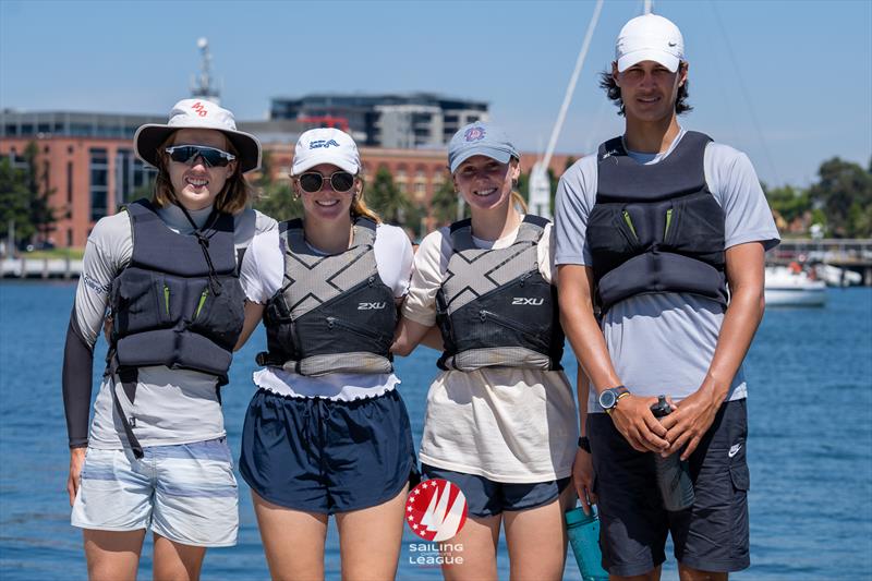 SAILING Champions League qualifier in Geelong  photo copyright Harry Fisher taken at Royal Geelong Yacht Club and featuring the RS21 class