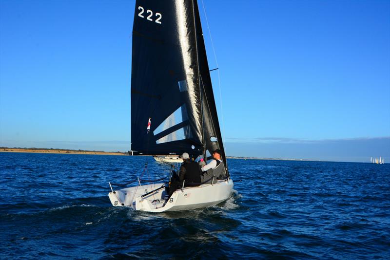 Sentinel during HRSC Early Bird Race 3 photo copyright Trevor Pountain taken at  and featuring the RS21 class
