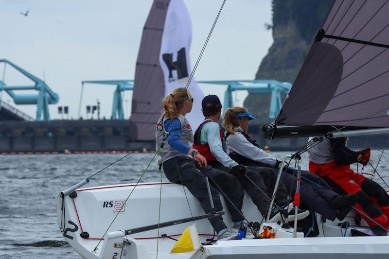 RYA Harken Youth Match Racing Championship 2022 at Cardiff Bay photo copyright RYA taken at Cardiff Bay Yacht Club and featuring the RS21 class