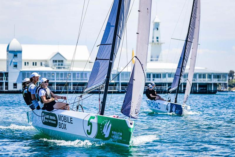 VIC Sailing League Final photo copyright Craig Greenhill - Salty Dingo taken at Royal Geelong Yacht Club and featuring the RS21 class