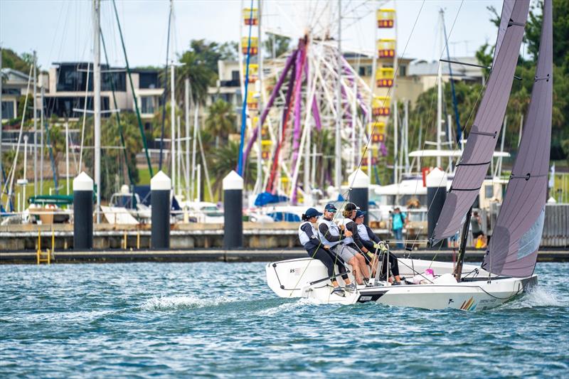 2023 VIC Sailing League Final photo copyright Alex Dare - Tidal Media Australia taken at Royal Geelong Yacht Club and featuring the RS21 class