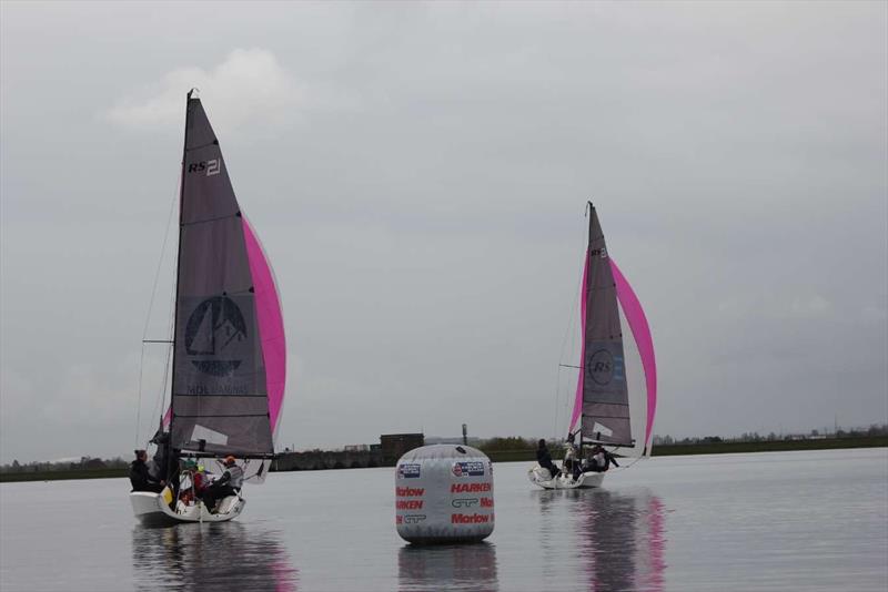 The Rory Cheetham Cup 2023 photo copyright Gabby Clifton taken at Queen Mary Sailing Club and featuring the RS21 class