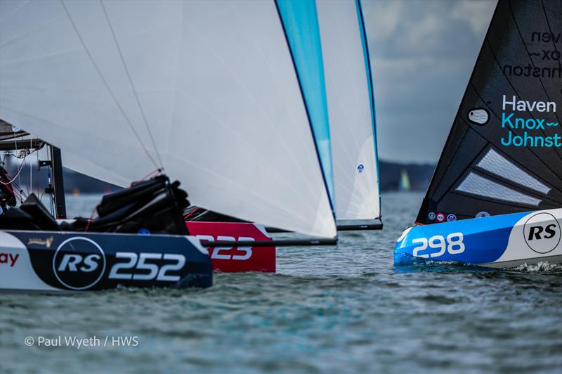 42nd Hamble Winter Series - Week 3 photo copyright Paul Wyeth / www.pwpictures.com taken at Hamble River Sailing Club and featuring the RS21 class