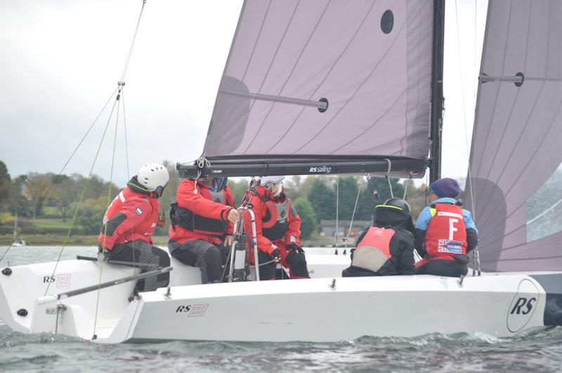 International Blind Keelboat League at Rutland photo copyright RSC taken at Rutland Sailing Club and featuring the RS21 class