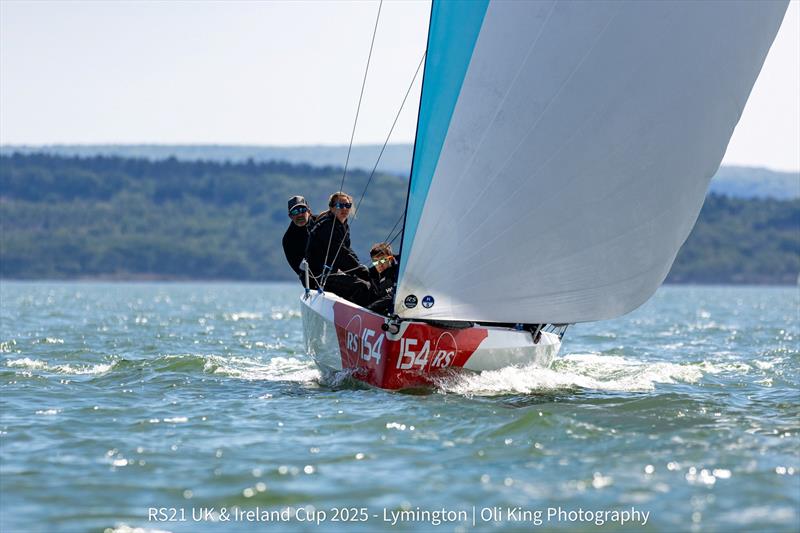 RS21 UK & Ireland Cup 2025 Round 2 at Royal Lymington YC - photo © Oli King Photography