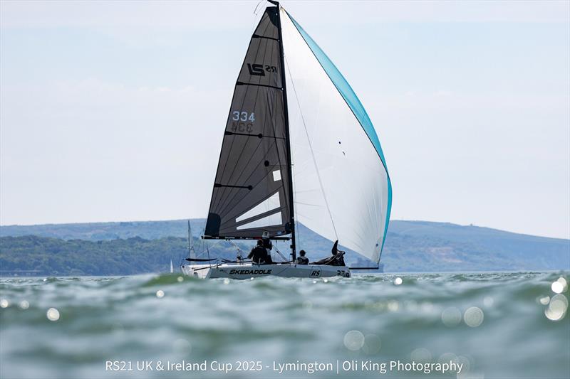 RS21 UK & Ireland Cup 2025 Round 2 at Royal Lymington YC - photo © Oli King Photography