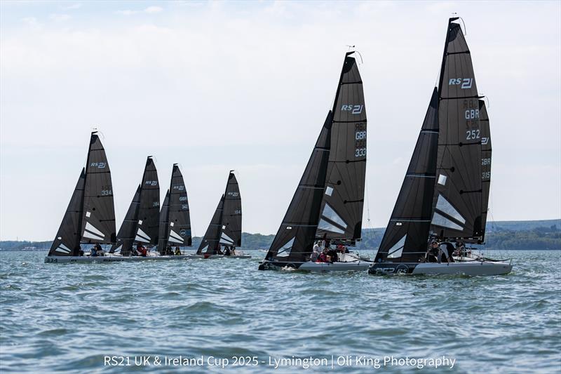RS21 UK & Ireland Cup 2025 Round 2 at Royal Lymington YC - photo © Oli King Photography