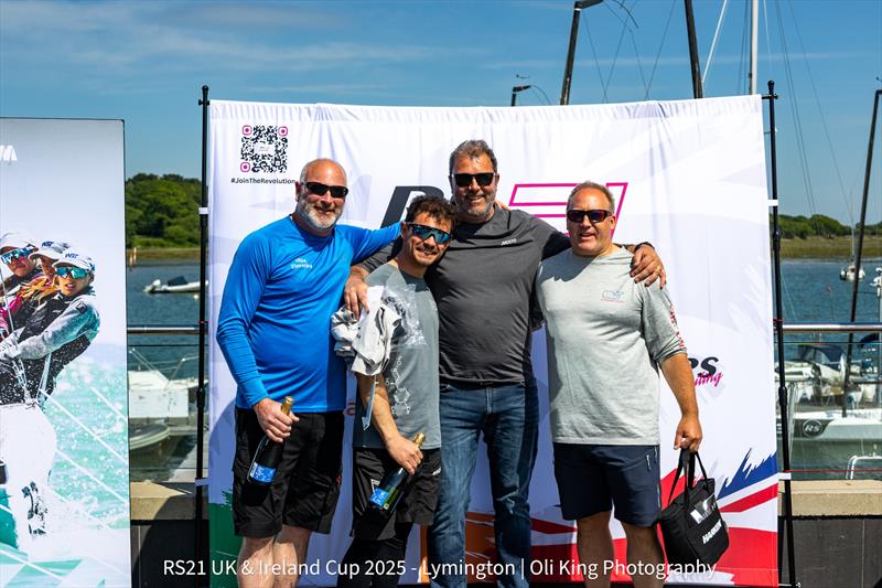 RS21 UK & Ireland Cup 2025 Round 2 at Royal Lymington YC - photo © Oli King Photography