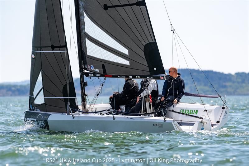 RS21 UK & Ireland Cup 2025 Round 2 at Royal Lymington YC - photo © Oli King Photography