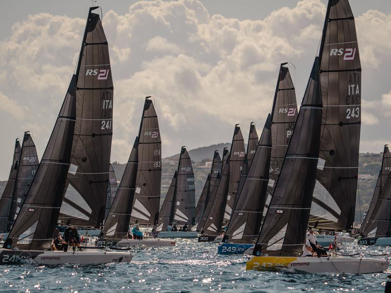 RS21 World Championship 2025 photo copyright Code Zero Digital for RS Sailing taken at Yacht Club Porto Rotondo and featuring the RS21 class