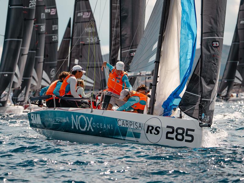 RS21 World Championship 2025 photo copyright Code Zero Digital for RS Sailing taken at Yacht Club Porto Rotondo and featuring the RS21 class