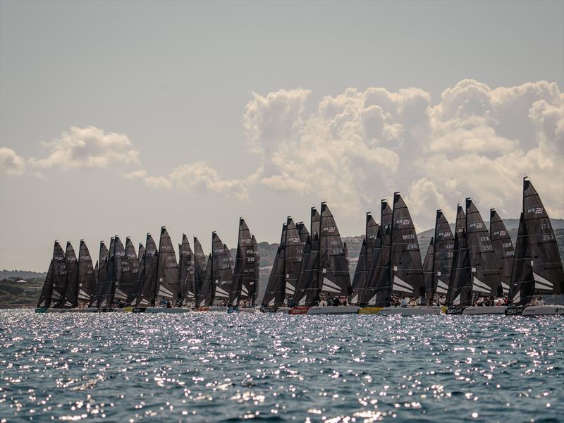 RS21 World Championship 2025 photo copyright Code Zero Digital for RS Sailing taken at Yacht Club Porto Rotondo and featuring the RS21 class