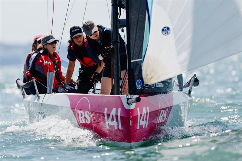 RS21 UK & IE Cup and Round 3 of the RS21 EuroCup at North Sails Cowes Week - photo © Martin Allen & Paul Wyeth