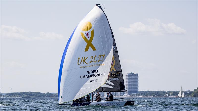 RS21 2027 Spinnaker - photo © Digital Sailing for RS Sailing