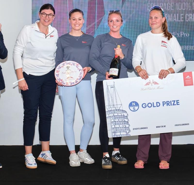 Virginie Héroit Trophy prizegiving - photo © Monaco Yacht Club