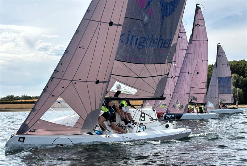 Rutland SC'de yarışan RS21 yelkenli teknesi - fotoğraf © RSC