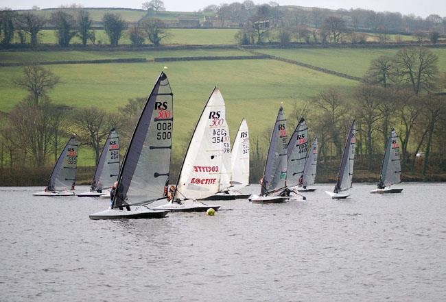 RS300 Winter Championships at Sheffield Viking photo copyright Katie Pepper taken at Sheffield Viking Sailing Club and featuring the RS300 class