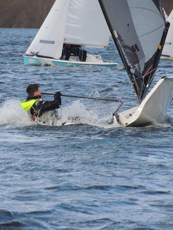 `Just keep sailing` : Alton Water Frostbite Series day 6 photo copyright Stewart Berry taken at Alton Water Sports Centre and featuring the RS300 class