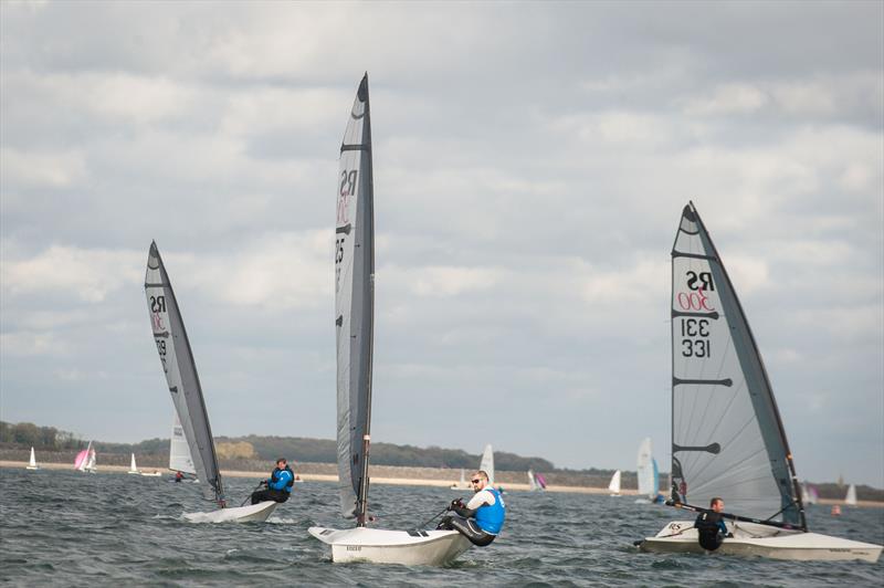 A trio of RS300s in the RS End of Seasons Regatta at Rutland - photo © Peter Fothergill / www.fothergillphotography.com