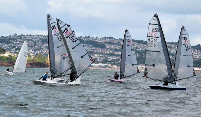 Rooster RS300 open meeting at Paignton photo copyright James Ripley taken at Paignton Sailing Club and featuring the RS300 class